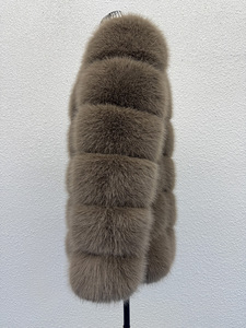Giacca da donna con <span class=keywords><strong>collo</strong></span> rotondo in pelliccia sintetica - Product Image 6