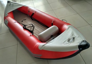 Kayak gonflable portable 2 places de haute qualité, nouveau design OEM, avec pagaie et pompe KY-470, kayak Drop Stitch, vente en gros - Product Image 3