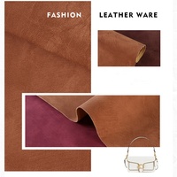 0.8MM d'épaisseur en gros sergé texturé daim Yangbuck PU Faux cuir rouleaux pour chaussures sacs meubles d'ameublement