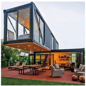 Casa Contenedor Combinada Residencial, Ecológica y Creativa, Tipo Almacén Noble, para Cafetería, Tienda o Vivienda con Baño - Product Image 1