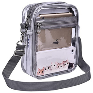 Clear Mini Sling Bag, 2025 <b>Heavy</b> <b>Duty</b> Clear Purse Fanny Packs, Cute Chest Crossbody <b>Backpack</b> for Women, Girls - Product Image 1