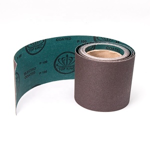 <span class=keywords><strong>Rouleau</strong></span> de papier abrasif en tissu abrasif à l'oxyde <span class=keywords><strong>d</strong></span>'aluminium de la marque TOP KING, durable, pour le polissage et le ponçage, haute efficacité de meulage - Product Image 4