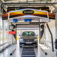 Machine de lavage de voitures sans contact en libre-service 24h/24 et 7j/7 avec système de paiement par lecture de code QR