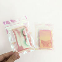 Sacs en plastique transparents refermables et résistants à l'humidité avec impression en gravure pour crème pour les yeux, maquillage, masques faciaux - Sacs à fermeture éclair personnalisables