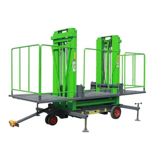 Piattaforma Elevatrice a Forbice Elettrica Mini Certificata CE, Vendita Diretta dalla Fabbrica, Tavolo Idraulico Aereo 10m in Acciaio Inox Antiscivolo - Product Image 2