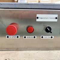 Boîtier de distribution d'alimentation en acier inoxydable IP54 à prix d'usine avec ventilateur et panneau de contrôle numérique de la température