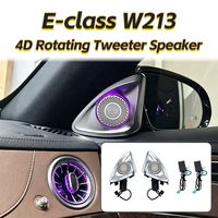 Pintu Depan Direct Fit 4D dengan Tweeter Berputar dan Lampu Ambient 64 Warna untuk Mercedes-Benz E-Class W213 E-coupe C238