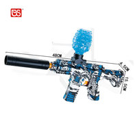 Bs Plastic Interactieve Speelgoed M416 Elektrische Usb Spelen Lijm Water Gel Kraal Splat Bal Guns Met 1000Pcs Water Bom