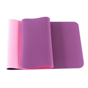 เสื่อโยคะ TPE หนา6มม. พร้อมโลโก้ตามสั่งกันลื่นและโรงงานขายส่ง - Product Image 2