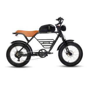 มอเตอร์ไซค์รับรองมาตรฐาน HAOQI รุ่นพรีเมียม 52V 26.1AH 1000W มอเตอร์ขับเคลื่อนล้อหลัง รับน้ำหนักได้ 400 ปอนด์ รับรองมาตรฐาน 5 ระดับ - Product Image 5