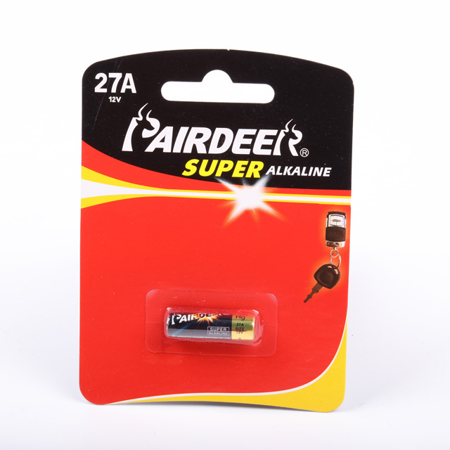 Pairdeer China Factory Directly Rechargeable Super 27A 12v Alkaline Dry Battery