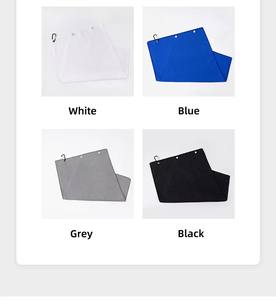 Serviette de golf en microfibre gaufrée tricotée sur mesure, séchage rapide, écologique, couleur unie, brosse de sport pour le golf – Meilleures ventes - Product Image 2