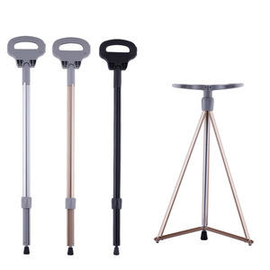 Bâtons de randonnée Kovea avec fonction tabouret, légers, antidérapants, pour la marche en plein air et les voyages - Product Image 1