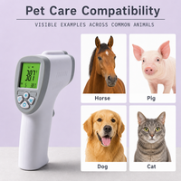 Thermomètre infrarouge vétérinaire portable LKnovmed, thermomètre numérique sans contact pour animaux, pistolet de mesure de la température pour chien, chat, bétail, mouton