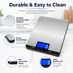 Báscula de Cocina Recargable por USB, <span class=keywords><strong>Mini</strong></span> Báscula Digital Inteligente de Precisión, Báscula de Cocina de 10 kg, Balanza Electrónica con Pantalla LCD - Product Image 3
