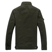 Blouson Bomber Décontracté en Coton et Fibre d'Acétate pour Hommes, Style Streetwear Européen et Américain, Collection Printemps-Automne 2026, Disponible sur AliExpress Transfrontalier