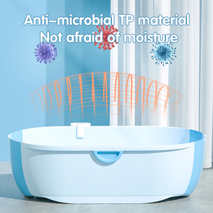 <span class=keywords><strong>Baignoire</strong></span> pour enfants, ensemble de baignoires pour bébés, <span class=keywords><strong>baignoire</strong></span> pliable en plastique <span class=keywords><strong>avec</strong></span> <span class=keywords><strong>coussin</strong></span> thermique pour nourrissons et enfants - Product Image 3