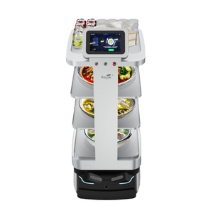 Robot Camarero Inteligente para Entrega de Alimentos, Programa Totalmente Automático, Aplicable a Hoteles, Restaurantes, Control de Ascensores - Product Image 4