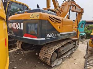 La haute performance a utilisé la vente diesel moyenne d'excavatrice de chenille de HYUNDAI 220LC-9 prix concurrentiel comportant le PLC d'incidence de pompe à moteur - Product Image 3