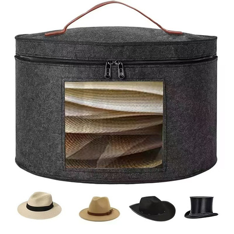 Manufacturer Wholesale Eco-Friendly Durable Wool Felt Storage Baskets Custom Logo Large Laundry Organizer Bin Foldable Stackable