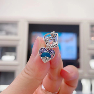 Colgante con cuentas de año claro para Mujer Princesa con Peekbas <span class=keywords><strong>Dolly</strong></span> de plata esterlina para pulsera de aleación Original joyería - Product Image 3