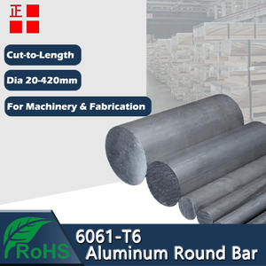 <span class=keywords><strong>6061</strong></span>-T6 Aluminium-Rundstab – Strukturlegierung für Maschinen, Automatisierung und Elektrofahrzeugteile - Product Image 1