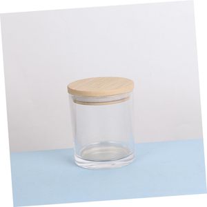 Venta al por Mayor de Frascos de Vidrio Transparentes de Lujo para Velas Aromáticas de 6oz, 8oz, 9oz, 10oz y 12oz con Tapa - Product Image 4