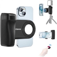 ULANZI MA35 Tripod Selfie untuk Ponsel 2-in-1 Magnetik & Penjepit Ponsel dengan Remote Control Cold Shoe Ulir 1/4" untuk iPhone 17/15/14