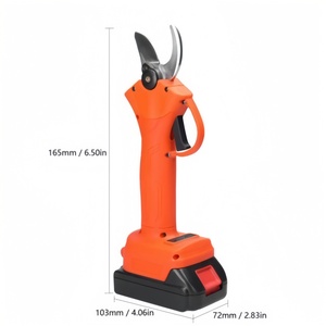 Forbici Elettriche per Potatura Senza Fili 21V ad Alta Efficienza, 2 Batterie Ricaricabili, Cesoie per Potatura Alberi, Lame SK5 per Tagliare Rami - Product Image 4