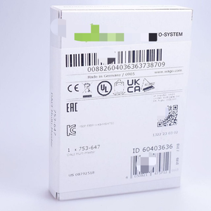 ใหม่และของแท้ 753-647 <span class=keywords><strong>Dali</strong></span>-<span class=keywords><strong>Multi</strong></span>-<span class=keywords><strong>Master</strong></span> Clamp, ของแท้จากโรงงานในคลังสินค้า ตัวควบคุมการเขียนโปรแกรม PLC - Product Image 1