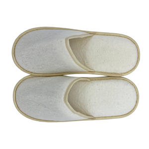 Chaussons de spa jetables personnalisés avec logo, <span class=keywords><strong>éco</strong></span>logiques, biodégradables, doux, antidérapants, à bout fermé, pour invités - Product Image 4