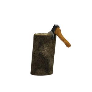 Accessoires de crèche 3,5x5cm Planche à découper avec hache Figurine et jouet de Noël (9006935244205) - Product Image 3