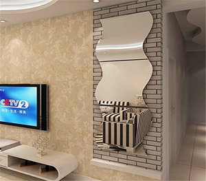 Sin marco montado en la pared de espejos, decoración de la pared de espejo de baño con Nueva Esperanza marca - Product Image 3