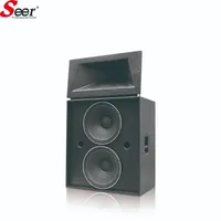 Système d'enceintes de sol professionnelles Seer TD-215 à double haut-parleur de 15 pouces avec garantie supplémentaire 800W RMS Écologique Fabriqué en Chine