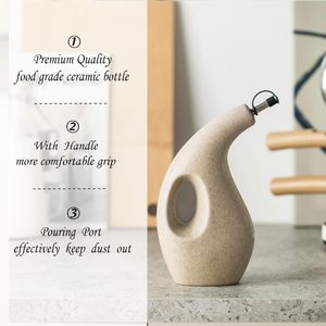 Miamolo 23oz ceramica cucina pentole olio d'oliva Dispenser bottiglia con beccuccio per aceto di caffè sciroppi e altri liquidi