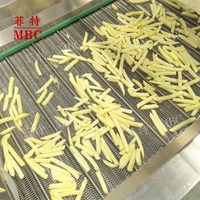 Ligne de production de frites entièrement automatique Machine de traitement, d'épluchage et de découpe de pommes de terre