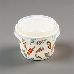 Custom <b>Ice</b> Cream Packaging Cup <b>Ice</b> Cream Container Paper Bowls for <b>Ice</b> Cream - Product Image 3