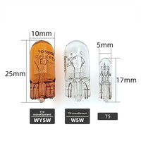Pour les feux de recul et de clignotants Langyi Accord T5 T10 T15 T20 ; Ampoules de frein et de clignotants ambre pour voitures OLIVER 12V