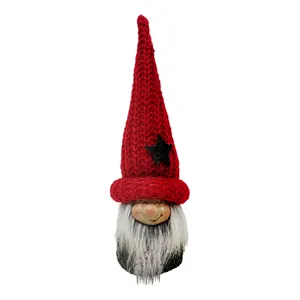 dekoratif noel gnomes Suppliers-Promosyon hediye yılbaşı dekoru ations oyuncak hissettim gnomes, mutlu yılbaşı dekoru kumaş nordic tomte gnome $