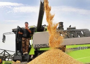 Récolteuse de maïs meilleure vente sauvagement nouvelle FH <span class=keywords><strong>88</strong></span>-100 HP petite moissonneuse-batteuse à grains sur chenilles avec niveau de sécurité élevé - Product Image 4