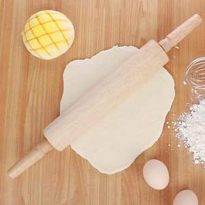 Mini rouleau à pâtisserie en bois outils de cuisson durable antiadhésif pâte pâtisserie <span class=keywords><strong>Pizza</strong></span> rouleau à pâtisserie - Product Image 2