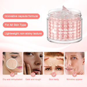 Crème Capsule au Collagène Rose Adaptée à Tous les Types de Peau Soin de Nuit Hydratant Raffermissant 140g Crème Visage MOOYAM - Product Image 5