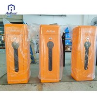 Ankuai DC24V Barrière de contrôle de la circulation à vitesse réglable Système de stationnement UHF automatique pour voiture