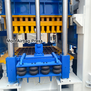 Mesin Pembuat Blok Beton Otomatis Besar QT15-15 dengan Kontrol PLC dan Tekan Hidrolik untuk Lini Produksi Batu Bata Semen - Product Image 2