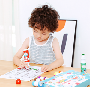 Ensemble de marqueurs lavables 8 couleurs pour enfants d'âge préscolaire, jeu de <span class=keywords><strong>bingo</strong></span> lavable, non toxique pour le développement cognitif précoce - Product Image 4