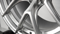 Jantes forgées gris argenté, élégantes et sportives, 18, 19, 20, 21, 22 pouces, 5x112, 5x114.3, légères, pour AMG, Corvette, Tesla