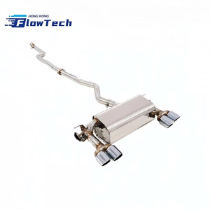 ระบบท่อไอเสีย FlowTech คุณภาพสูง SS304 พร้อมปลายท่อขัดเงา สำหรับ BMW F30 330i/320i B48 2.0T - Product Image 5