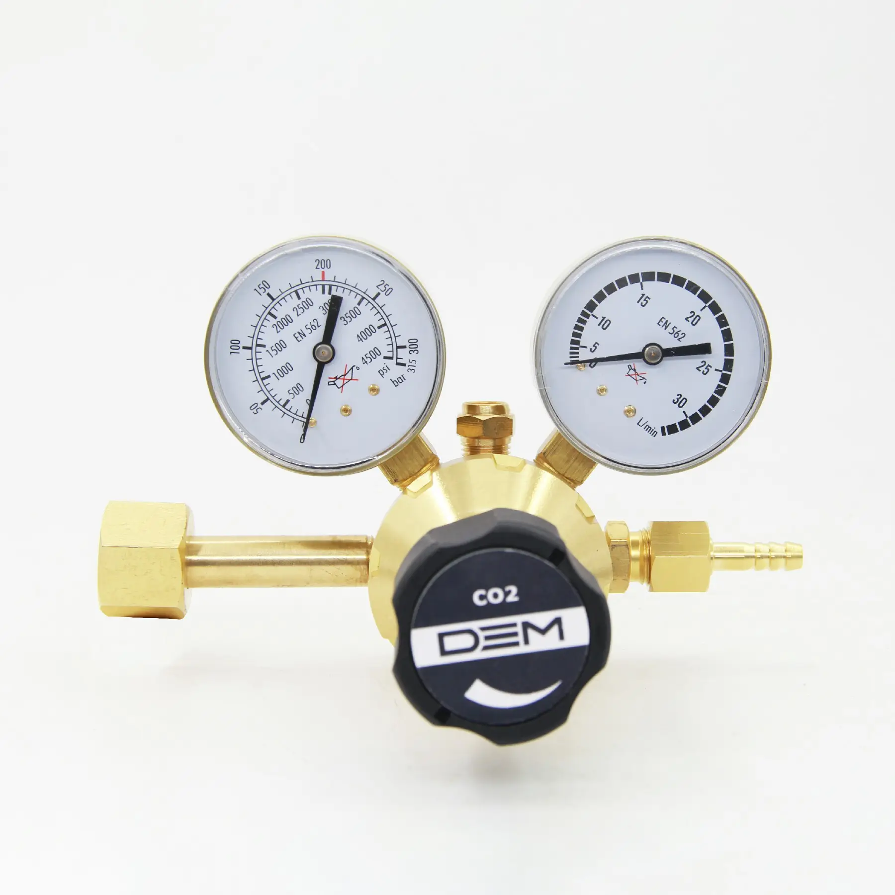 DEM CR0505-CO2 Industrieller Co2-Argon-Gasdruck-Schweißregler mit Durchflussmeter