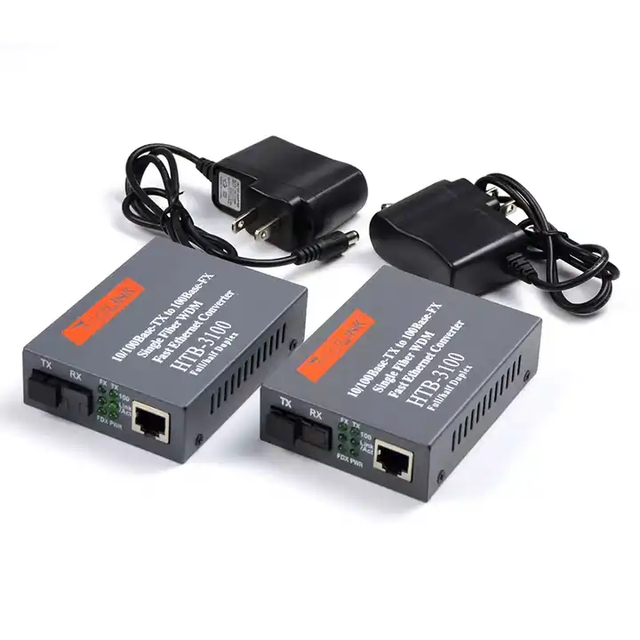 Netlink Free Video to Media Converter 1 Port Media Converter 100M duplex Ethernet Media Converter