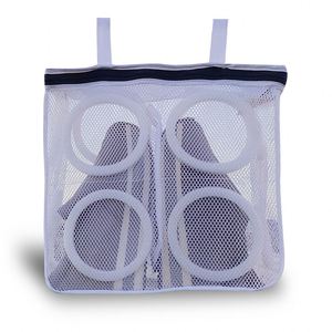 Custom Air-Flow Protective Shoe Organizer Anti-Deformation Laundry Bag Made Durable Polyester for Shoes Tools Airing Dry Washing - Product Image 4